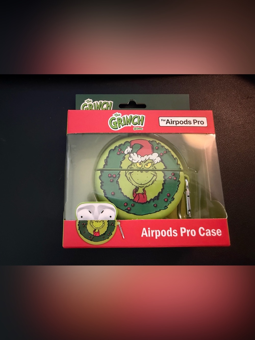 Dr Seuss Grinch AirPod Pro Case